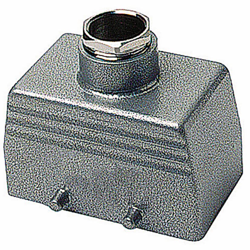 Pos-E-Kon TH324MV B Series Double Post Hood With Gasket, Top 1 x 1 in NPT Entry, Standard Mount, Die Cast Aluminum